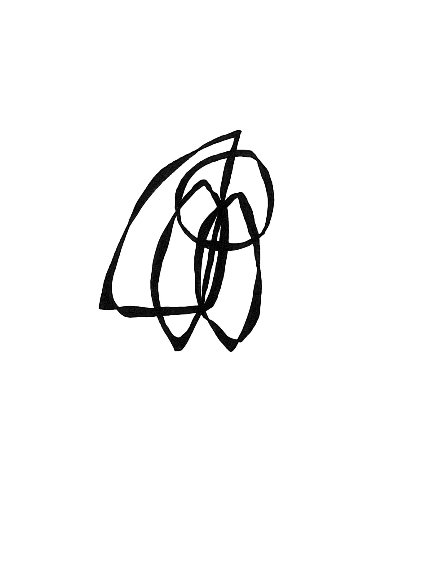 Drawing 10 of 13, black lines on a white sheet