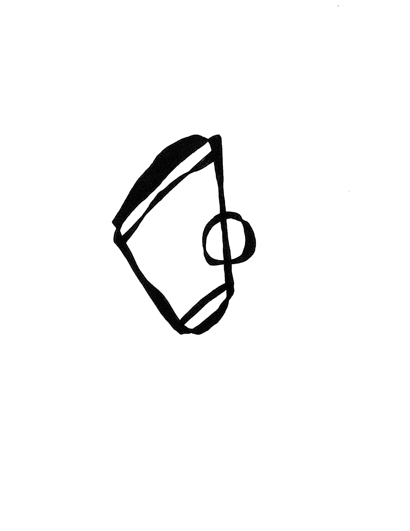 Drawing 2 of 13, black lines on a white sheet
