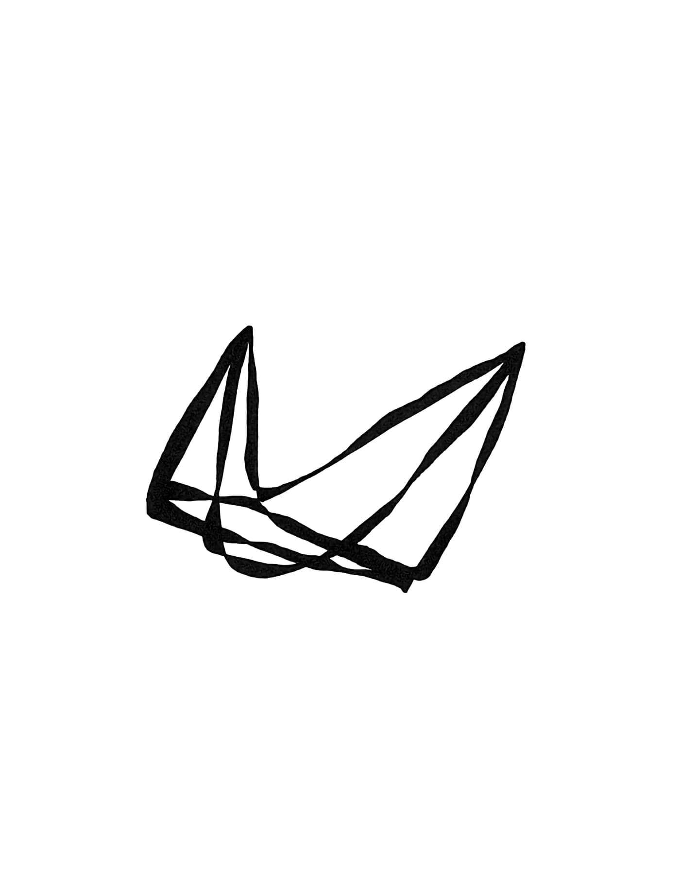 Drawing 5 of 13, black lines on a white sheet