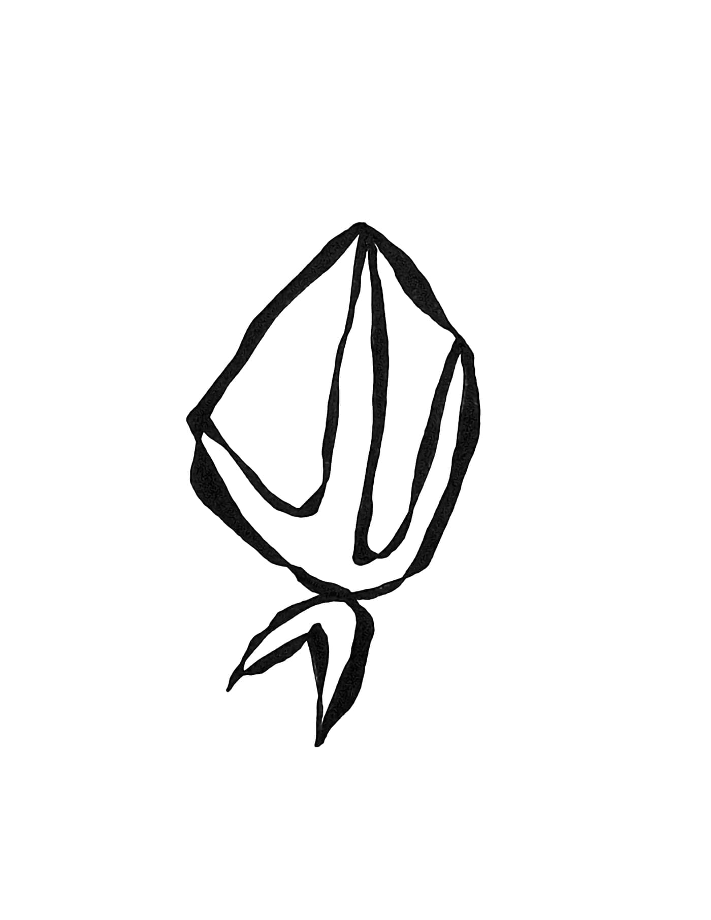 Drawing 7 of 13, black lines on a white sheet