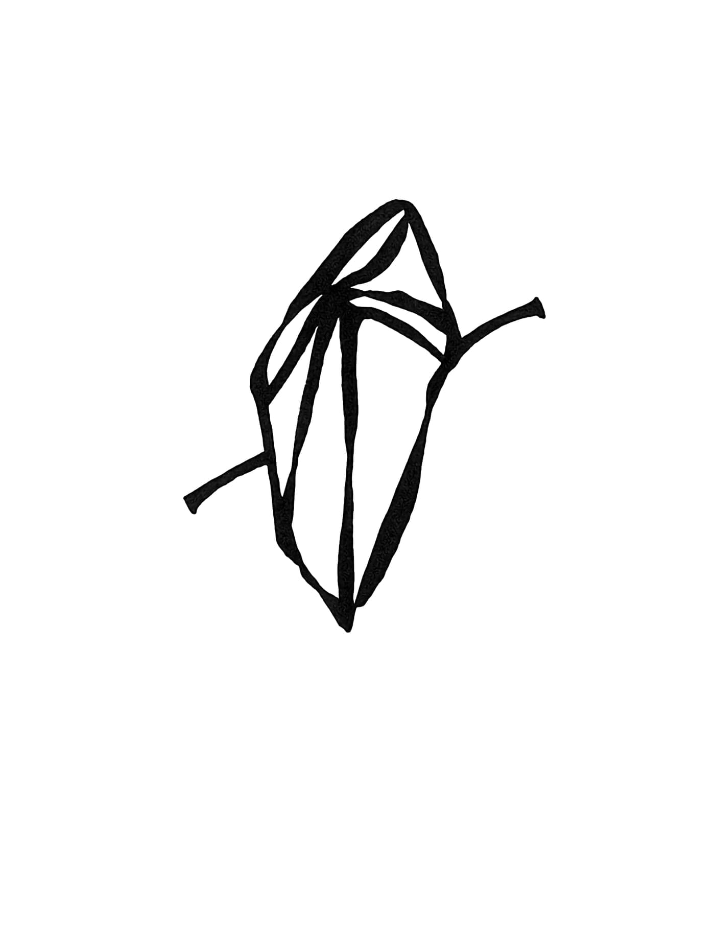 Drawing 8 of 13, black lines on a white sheet