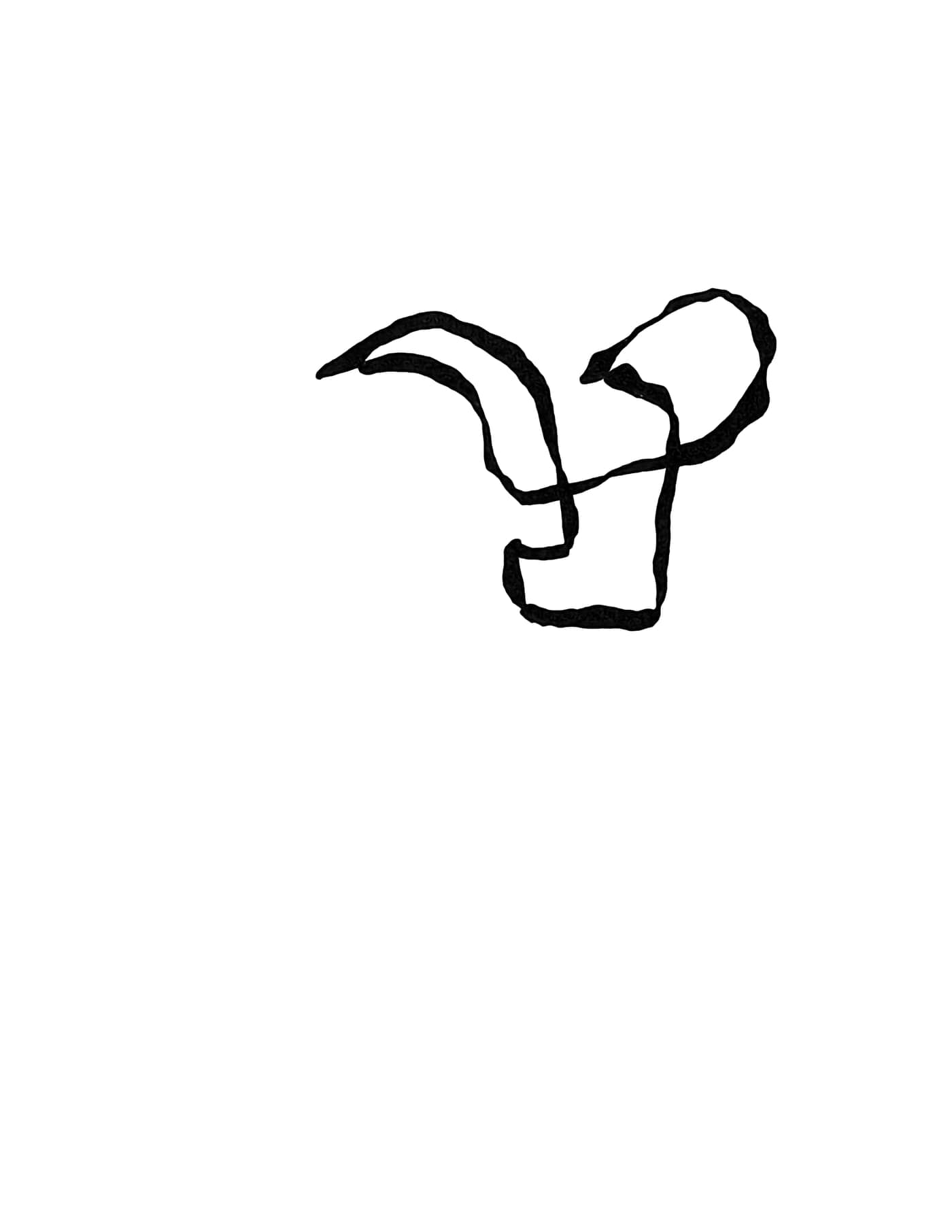 Drawing 1 of 13, black lines on a white sheet