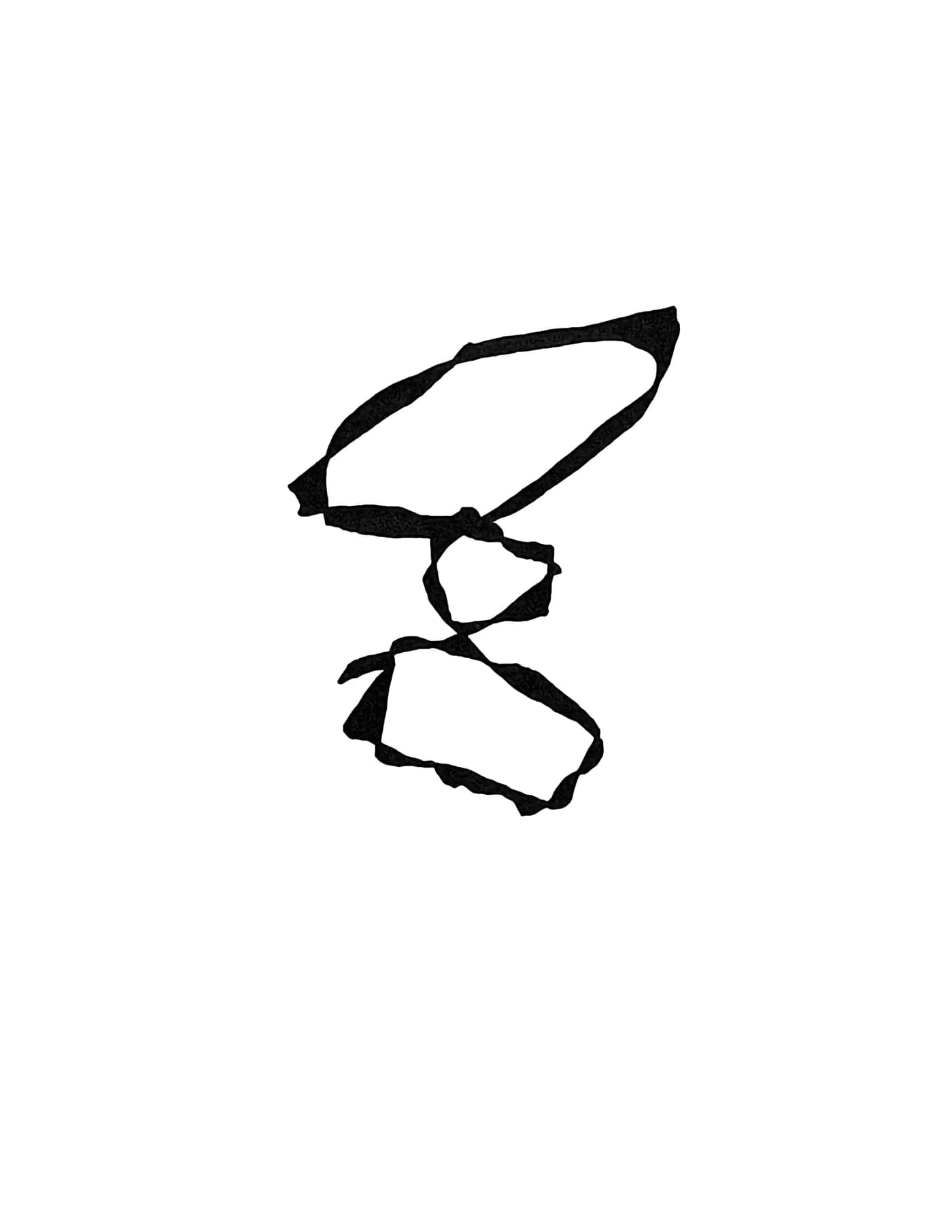 Drawing 12 of 13, black lines on a white sheet