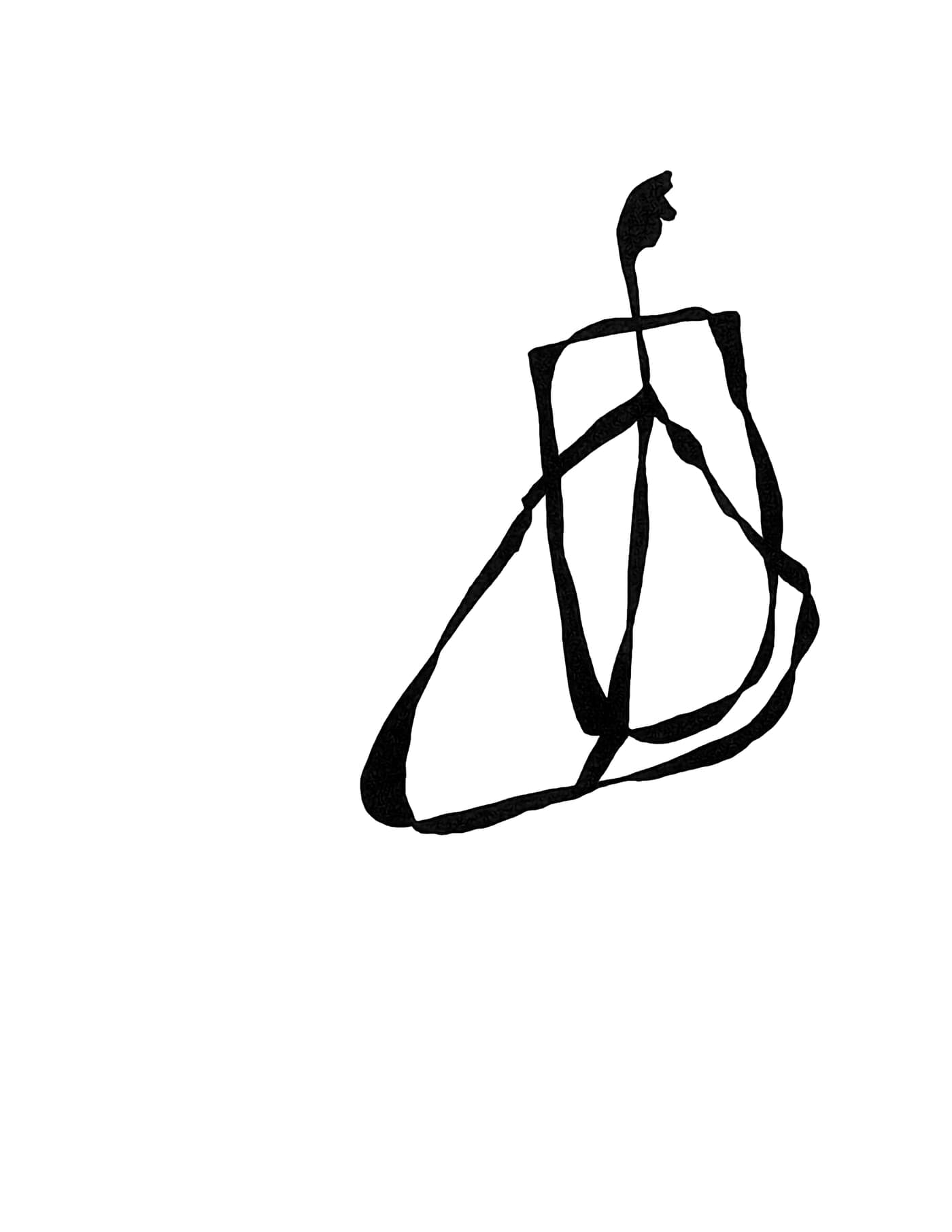 Drawing 2 of 13, black lines on a white sheet
