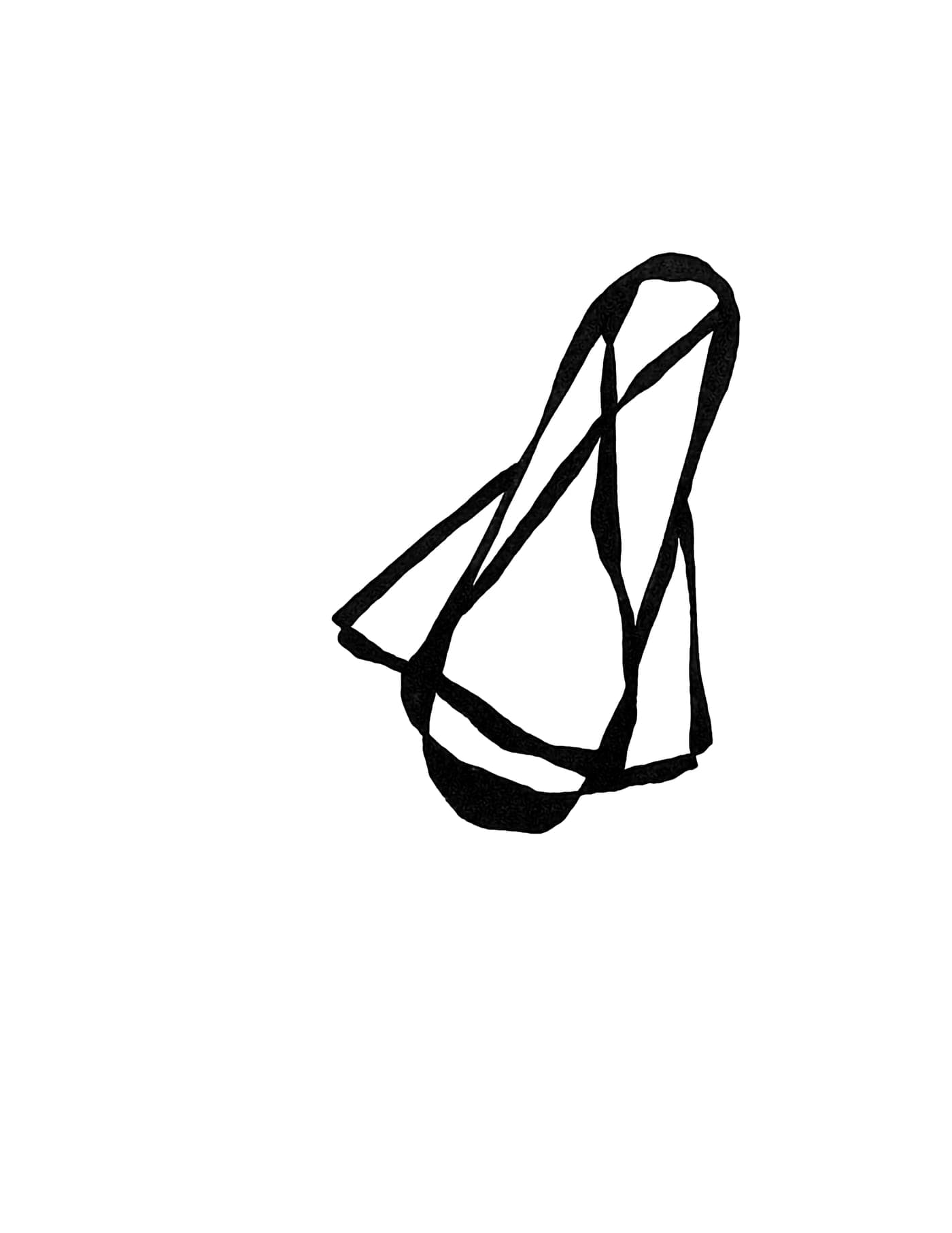 Drawing 6 of 13, black lines on a white sheet