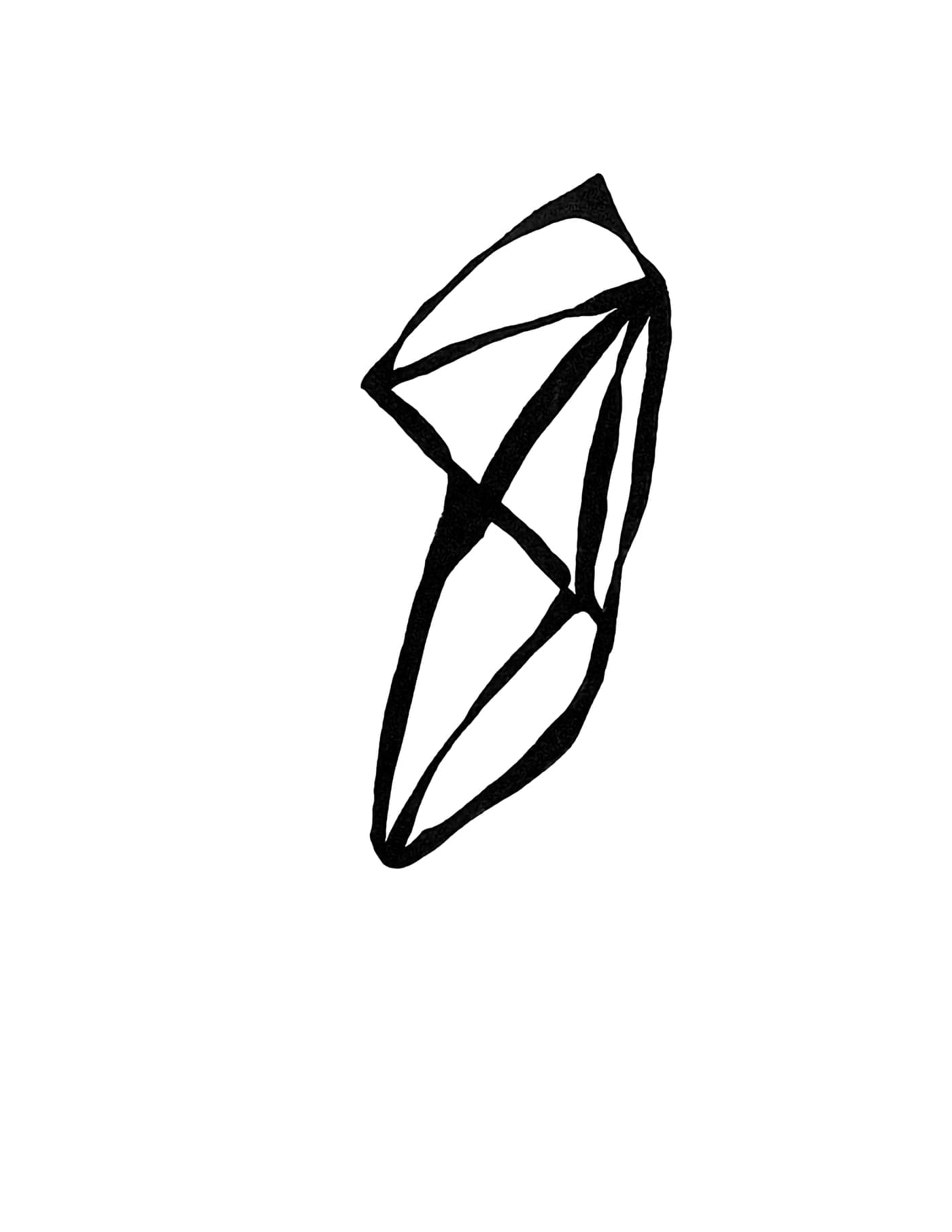 Drawing 9 of 13, black lines on a white sheet