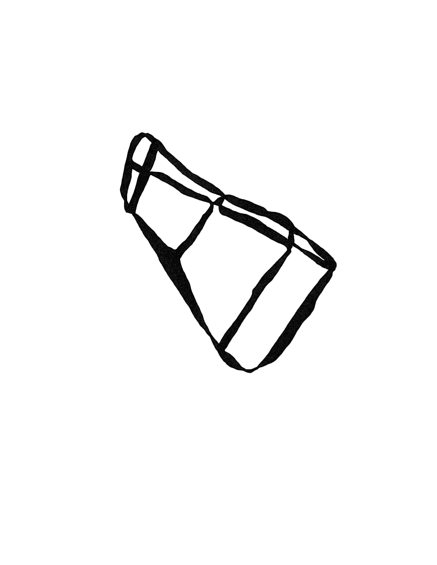 Drawing 1 of 13, black lines on a white sheet