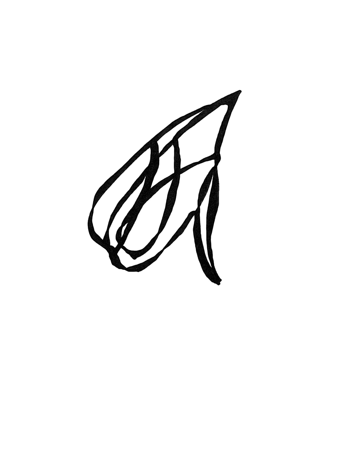 Drawing 8 of 13, black lines on a white sheet