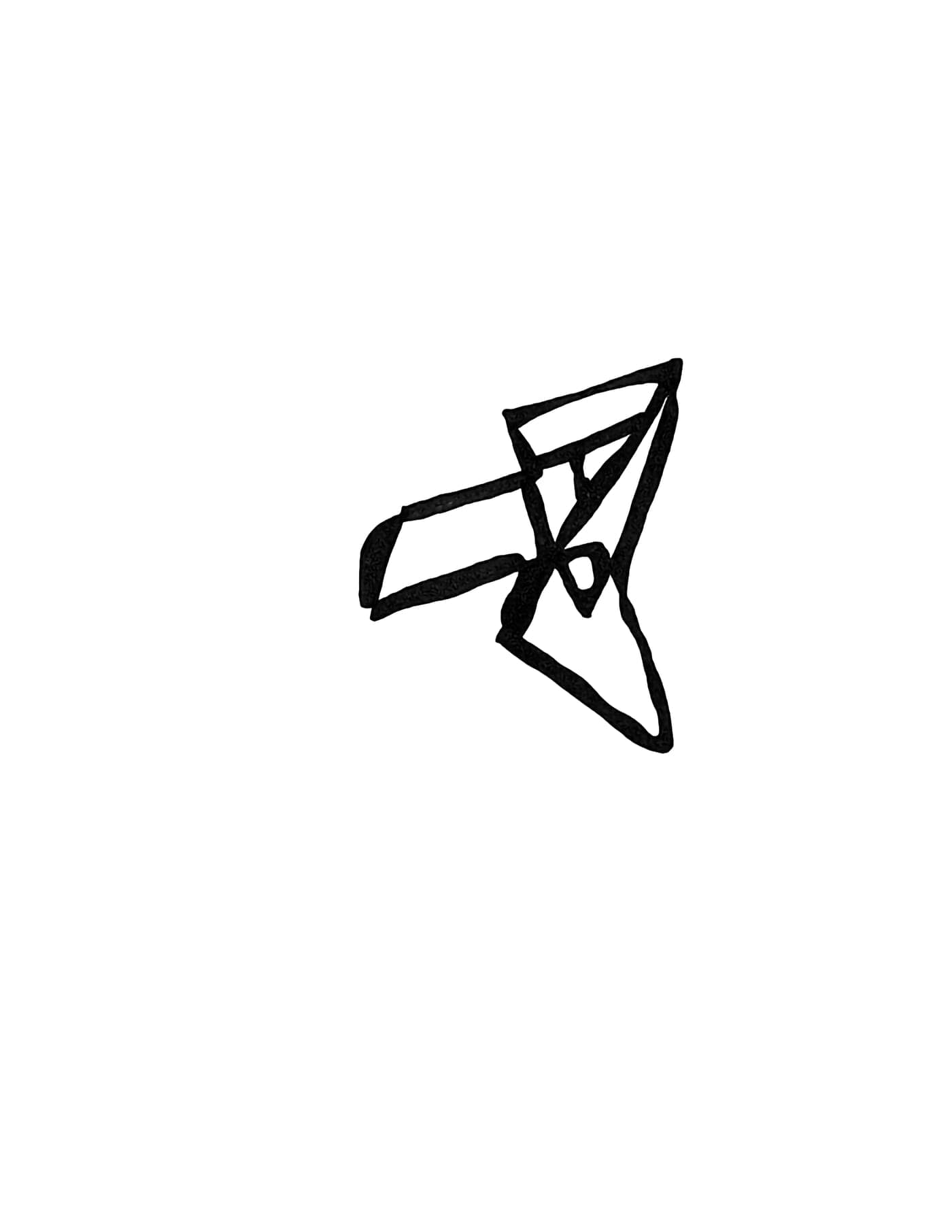 Drawing 9 of 13, black lines on a white sheet